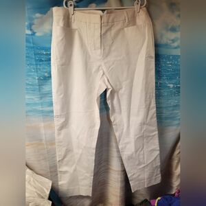 Refinity NWT‎ Ladies White Blake Ankle Pant Size Large
